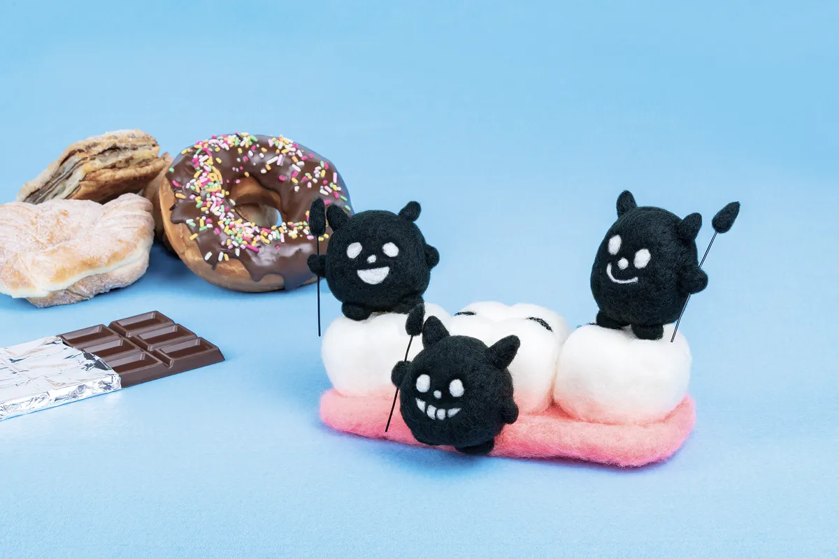 甘いものによる虫歯のイメージ